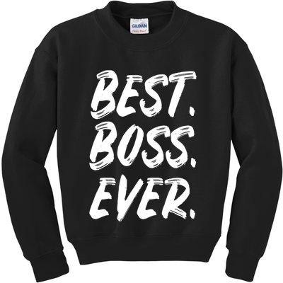 Boss Day Employee Appreciation Office Gift Kids Sweatshirt