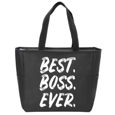 Boss Day Employee Appreciation Office Gift Zip Tote Bag