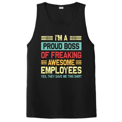 Boss Day Employee Appreciation Office Funny Boss PosiCharge Competitor Tank