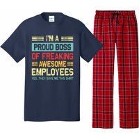 Boss Day Employee Appreciation Office Funny Boss Pajama Set