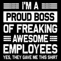 Boss Day Employee Appreciation Office Funny Boss 16 in Basic Backpack