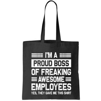 Boss Day Employee Appreciation Office Funny Boss Bag