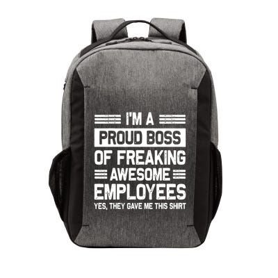 Boss Day Employee Appreciation Office Funny Boss Vector Backpack