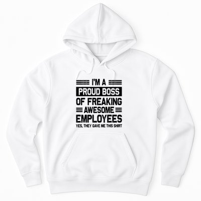 Boss Day Employee Appreciation Office Funny Boss Hoodie