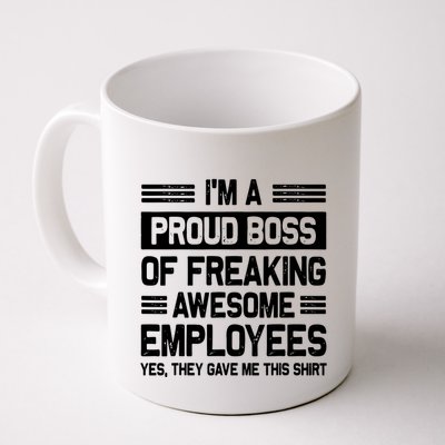 Boss Day Employee Appreciation Office Funny Boss Mug