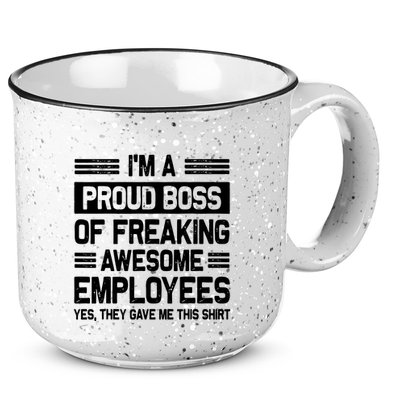 Boss Day Employee Appreciation Office Funny Boss 15oz Campfire Ceramic Mug