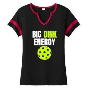 Big Dink Energy Pickleball Funny Pickle Ball Lover Ladies Halftime Notch Neck Tee