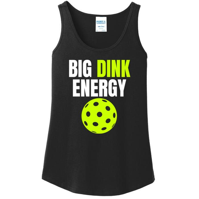 Big Dink Energy Pickleball Funny Pickle Ball Lover Ladies Essential Tank