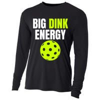 Big Dink Energy Pickleball Funny Pickle Ball Lover Cooling Performance Long Sleeve Crew
