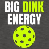 Big Dink Energy Pickleball Funny Pickle Ball Lover Vector Backpack