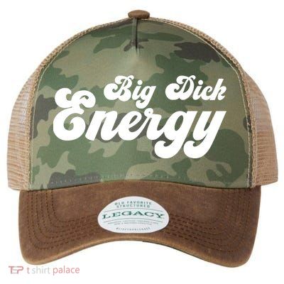 Big Dick Energy BDE Funny Humor Legacy Tie Dye Trucker Hat