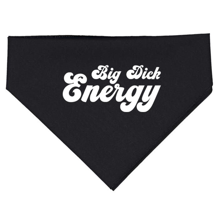 Big Dick Energy BDE Funny Humor USA-Made Doggie Bandana