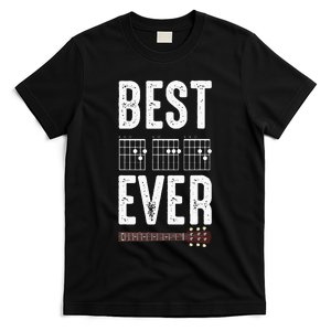 Best Dad Ever Guitarist Daddy Musical Instrument Guitar T-Shirt