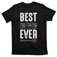 Best Dad Ever Guitarist Daddy Musical Instrument Guitar T-Shirt