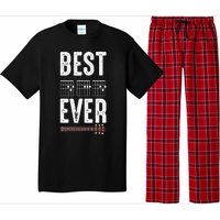 Best Dad Ever Guitarist Daddy Musical Instrument Guitar Pajama Set