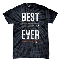 Best Dad Ever Guitarist Daddy Musical Instrument Guitar Tie-Dye T-Shirt