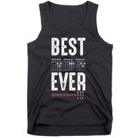 Best Dad Ever Guitarist Daddy Musical Instrument Guitar Tank Top