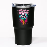 Big Drip Energy Ice Cream Baseball Funny Summer Vibes Tumbler