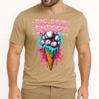 Big Drip Energy Ice Cream Baseball Funny Summer Vibes Performance Shirt