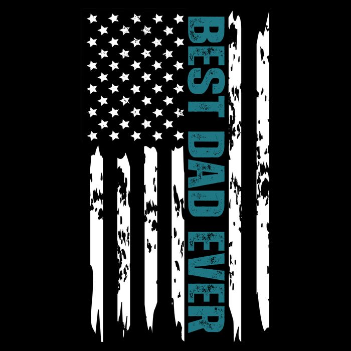 Best Dad Ever American Flag City Backpack
