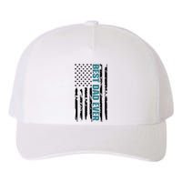 Best Dad Ever American Flag Yupoong Adult 5-Panel Trucker Hat