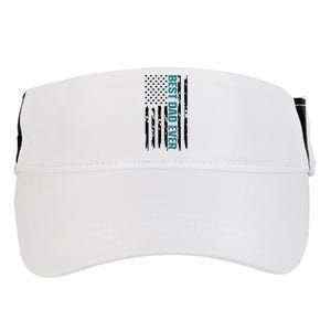 Best Dad Ever American Flag Adult Drive Performance Visor