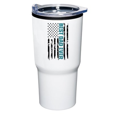 Best Dad Ever American Flag Tumbler