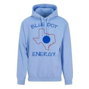 Blue Dot Energy Democrat Texas Vote Blue 2024 Unisex Surf Hoodie