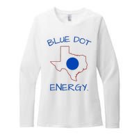 Blue Dot Energy Democrat Texas Vote Blue 2024 Womens CVC Long Sleeve Shirt