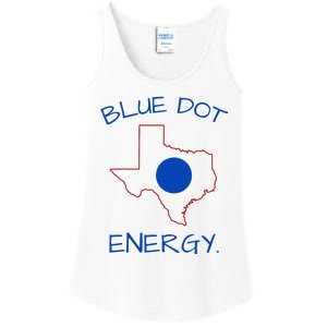 Blue Dot Energy Democrat Texas Vote Blue 2024 Ladies Essential Tank