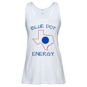 Blue Dot Energy Democrat Texas Vote Blue 2024 Ladies Essential Flowy Tank