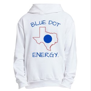 Blue Dot Energy Democrat Texas Vote Blue 2024 Urban Pullover Hoodie