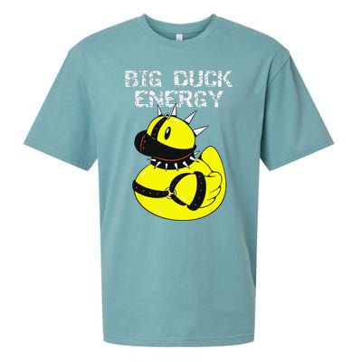 Big Duck Energy Cute Naughty Kinky Rubber Duckie Sueded Cloud Jersey T-Shirt