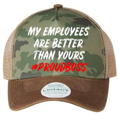 Boss Day Employee Appreciation Office Gift Legacy Tie Dye Trucker Hat