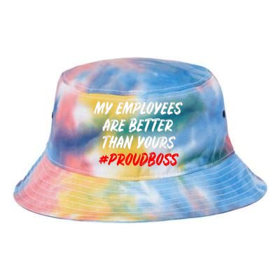 Boss Day Employee Appreciation Office Gift Tie Dye Newport Bucket Hat