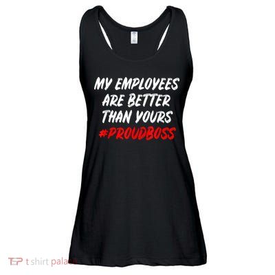Boss Day Employee Appreciation Office Gift Ladies Essential Flowy Tank
