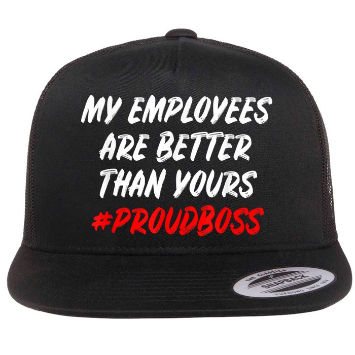 Boss Day Employee Appreciation Office Gift Flatbill Hat