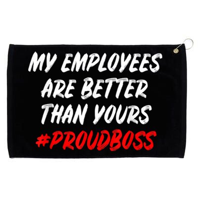 Boss Day Employee Appreciation Office Gift Grommeted Golf Towel