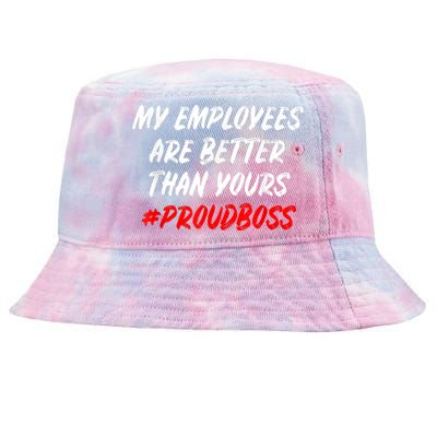 Boss Day Employee Appreciation Office Gift Tie-Dyed Bucket Hat