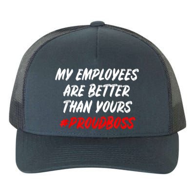 Boss Day Employee Appreciation Office Gift Yupoong Adult 5-Panel Trucker Hat