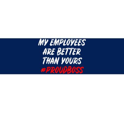 Boss Day Employee Appreciation Office Gift Bumper Sticker