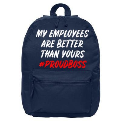 Boss Day Employee Appreciation Office Gift 16 in Basic Backpack