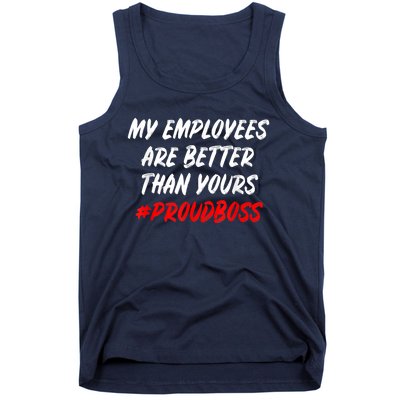 Boss Day Employee Appreciation Office Gift Tank Top