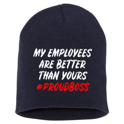 Boss Day Employee Appreciation Office Gift Short Acrylic Beanie