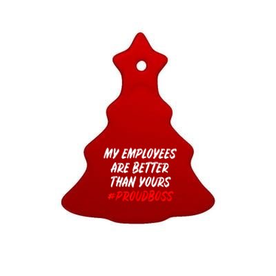 Boss Day Employee Appreciation Office Gift Ceramic Tree Ornament