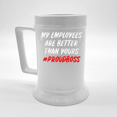 Boss Day Employee Appreciation Office Gift Beer Stein