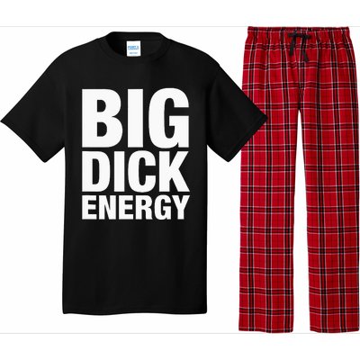 Big Dick Energy BDE Adult Humor Meme Workout Ego Flex Bro Pajama Set