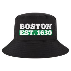 Boston Distressed Est. 1630 Cool Comfort Performance Bucket Hat