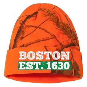 Boston Distressed Est. 1630 Kati Licensed 12" Camo Beanie