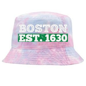 Boston Distressed Est. 1630 Tie-Dyed Bucket Hat